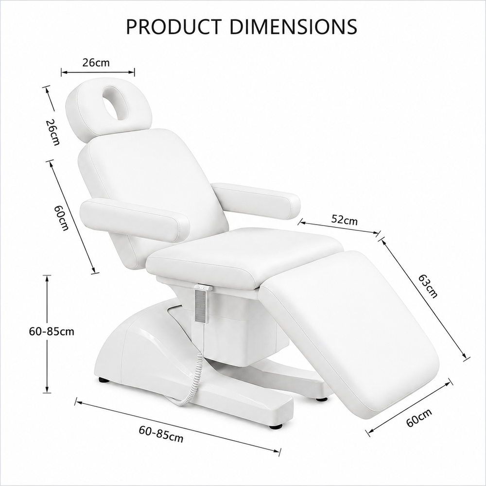 `Hydraulic Electric Bed 3 Motor Professional Adjustable Aesthetic Treatment Bed Clinics Salons Price in Pakistan – Aura Aesthetics Care`