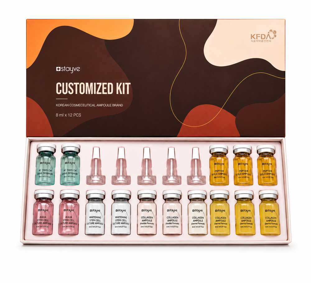 Original Stayve Customized Booster Kit Korean Booster Serum Kit Price in Pakistan – Aura Aesthetics Care