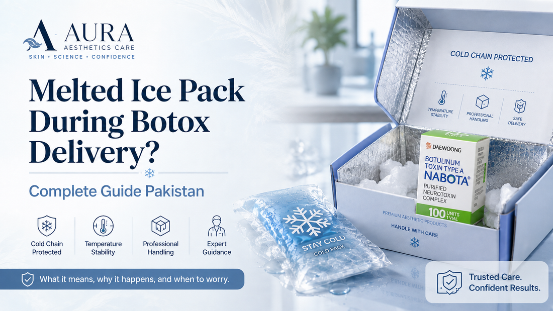 Melted Ice Pack During Botox Delivery? Complete Guide Pakistan