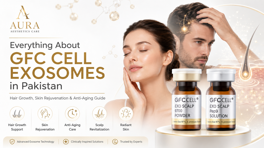 Best Exosome for Hair Growth in Pakistan: GFC Cell EXO vs ASCE+ HRLV vs ExoHealer vs Hanheal vs Exovex Comparison Guide