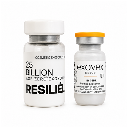 Exosome skin rejuvenation therapy products by Aura Aesthetics Care