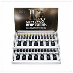 Glutax 75GX DCRP 750000 DNA Cell Revitalize Whitening Injection 14 Sessions Price in Pakistan – Aura Aesthetics Care