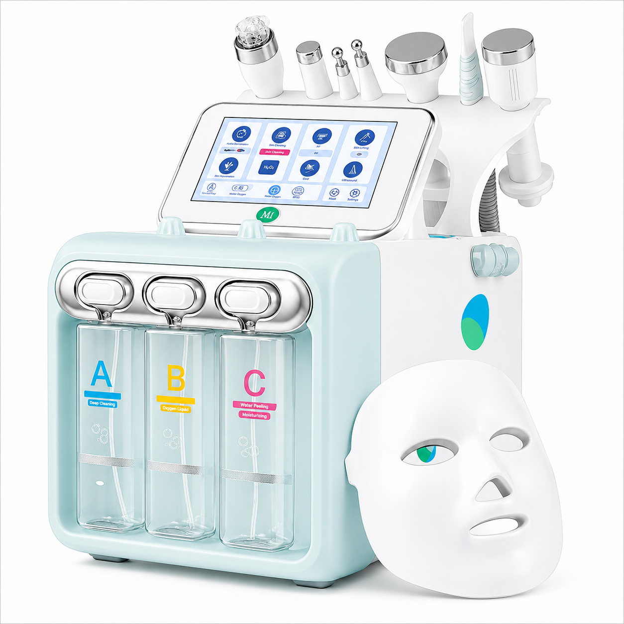 `Hydra Facial Machine 7 in 1 Professional Skin Treatment Price in Pakistan – Aura Aesthetics Care`