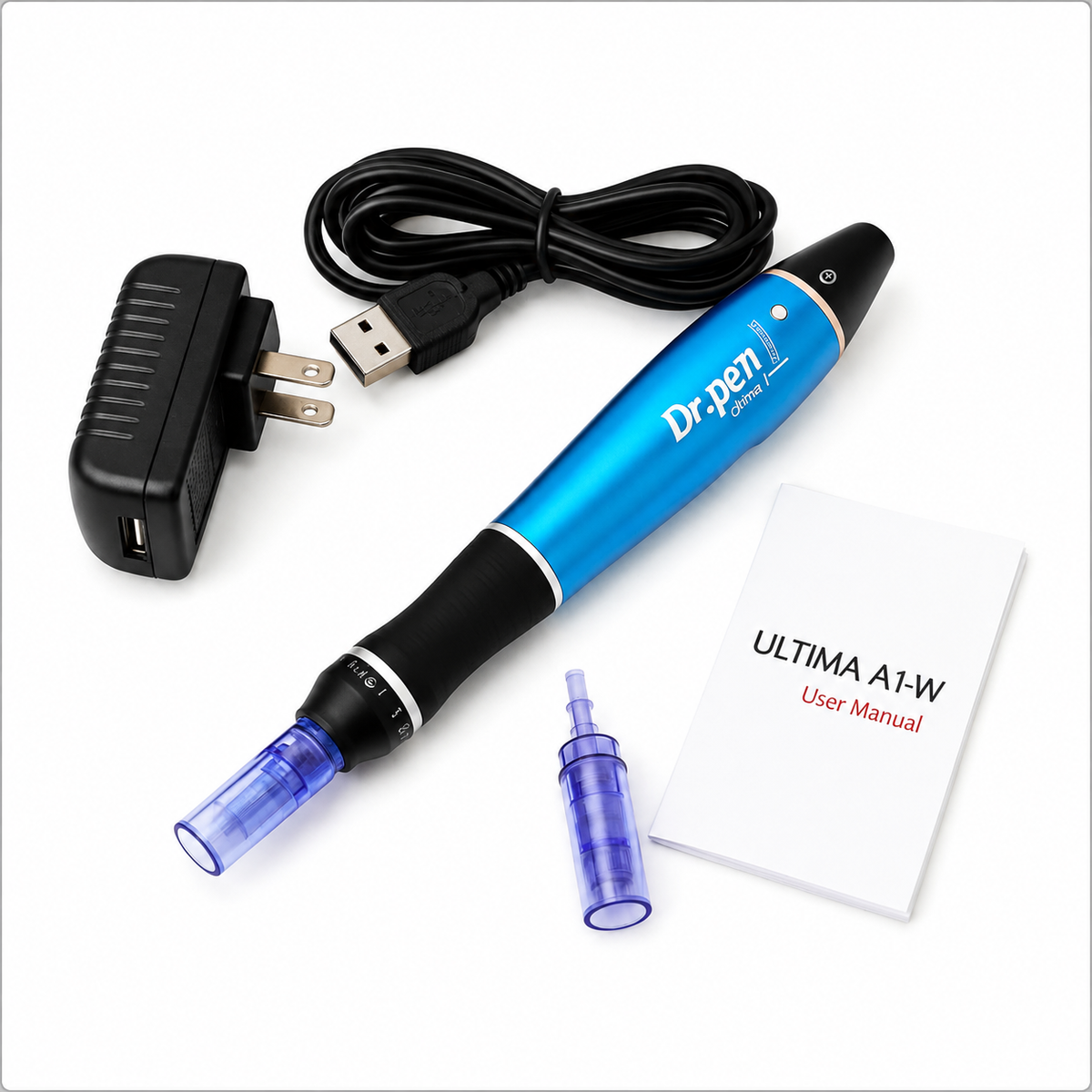 
`Dr. Pen A1W Wireless Microneedling Pen 12 Pin Professional Price in Pakistan – Aura Aesthetics Care`