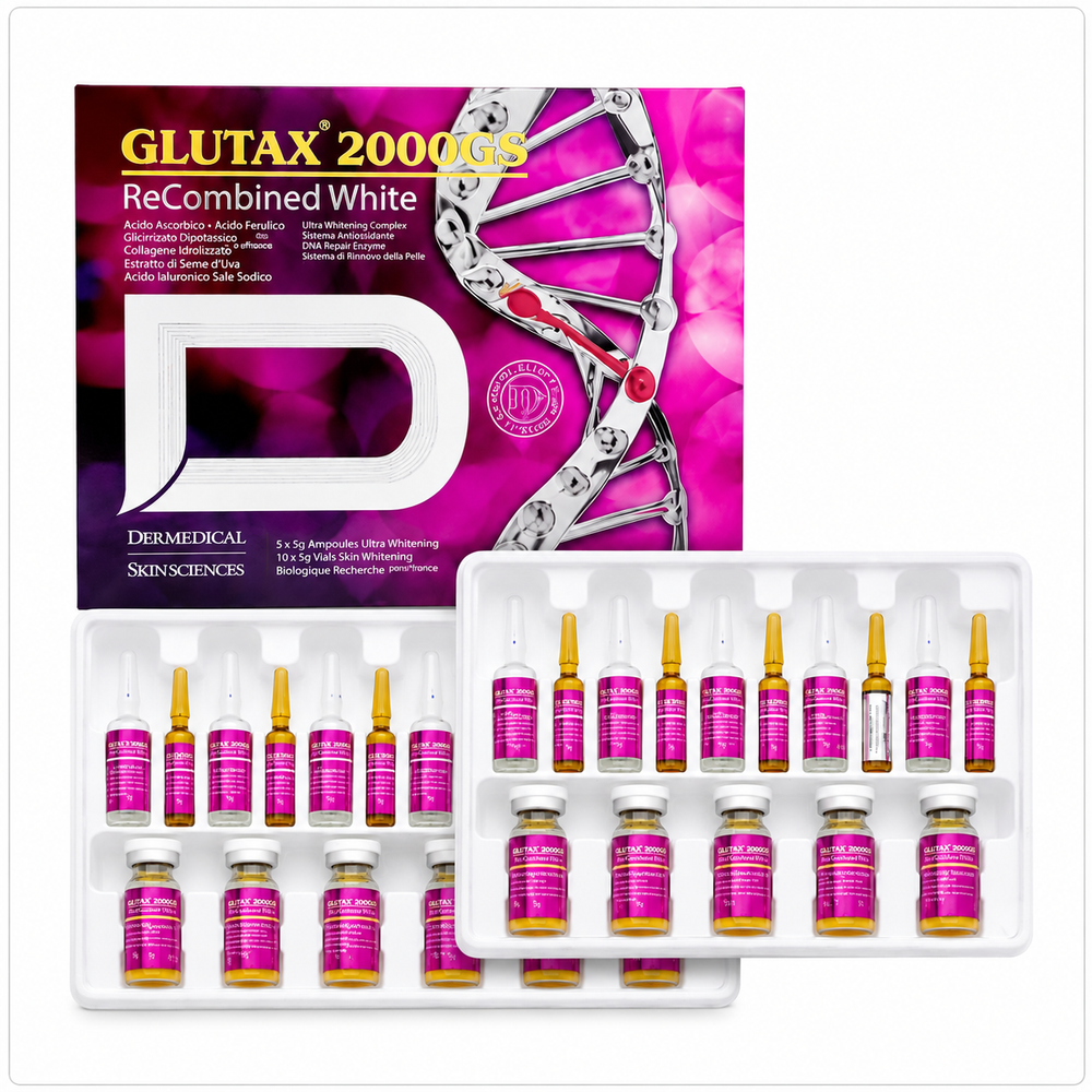 `Glutax 2000GS Advanced Recombined Whitening Injection Price in Pakistan – Aura Aesthetics Care`